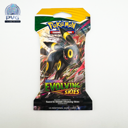 Pokemon Sword & Shield - Evolving Skies Sleeved Booster Pack - Factory Sealed - Image 1