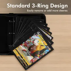 Jumbo Card Binder for Pokemon Jumbo Cards iofeiwakR Oversized 2 Pockets Card ... - Image 4