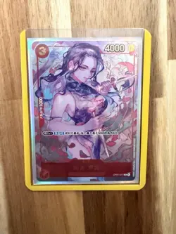 One Piece TCG Card Game Chinese Robin OP01-017 R Exclusive 1st Anniversary Alt - Image 1