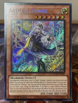 Artmage Finmel DUAD-EN009 YuGiOh Duelist's Advance 1st Edition - Image 1