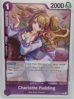 Charlotte Pudding OP12-071 R Legacy of the Master - ONE PIECE ENGLISH - Image 1