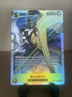 One Piece OP15 Borsalino EB04-058 SR Adventure On Kami’s Island English - Image 1