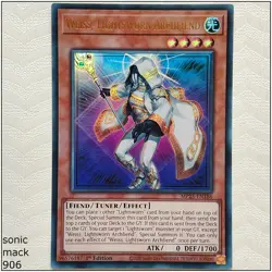 Weiss, Lightsworn Archfiend - MP25-EN186 - Ultra Rare 1st Edition Yugioh - Image 1