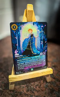 Disney Lorcana - Anna - Soothing Sister - ENCHANTED - Winterspell - 227/204 - Image 1