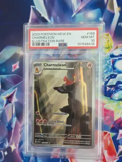 Pokemon TCG Charmeleon 169/165 Scarlet & Violet 151 PSA 10 Gem Mint English - Image 1