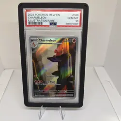 Charmeleon 169/165 Pokemon TCG Scarlet & Violet 151 IR English PSA 10 - Image 1
