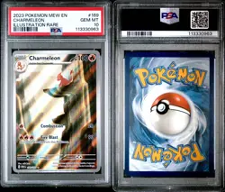 PSA 10 Charmeleon 169/165 Illustration Rare S&V:151 Pokemon TCG English - Image 3