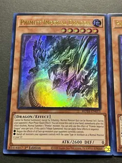 3x Primite Imperial Dragon | ROTA-EN013 | Ultra Rare | NM | 1st Ed | YuGiOh! - Image 3