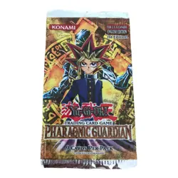yugioh pharaonic guardian 1st edition booster pack 2004 sealed and in sleeve - Image 1