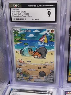 Pokemon Graded 6 Card Lot CGC SLABS ONLY. Prismatic/Celebration/Black Bolt.... - Image 4
