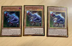 Yugioh - Souleating Oviraptor MGED-EN015 - (Gold Rare) 1st ed. - 3X - Image 1