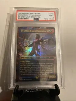 Iron Man, Titan of Innovation (Rainbow Foil) Secret Lair Drop Foil - Image 1