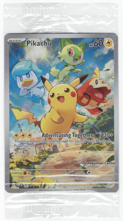 Pikachu 027 - SEALED Pokemon Center ETB Promo - Pokemon Trading Card Game - Image 1