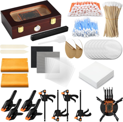 539 Pcs Card Flattening Tool Kit Trading Card Repair Accessory Grading Cleaning - Image 1