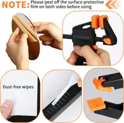 539 Pcs Card Flattening Tool Kit Trading Card Repair Accessory Grading Cleaning - Image 3