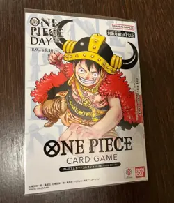 G164 One Piece Card Game Premium Collection ONE PIECE DAY '25 SEALED Elbaph A4 - Image 1