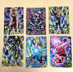 PREORDER Complete Set of 6 UGM6-CP Japanese Dragon Ball Heroes Cards - Image 1