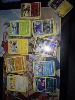 Pokemon Bulk card lot grouped by types box has hundreds of cards 2019-2025 sets - Image 2