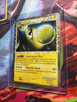 Pokemon TCG Lanturn Prime Reverse Holo Card Unleashed 86/95 HS Rare LP MP 2010 - Image 4