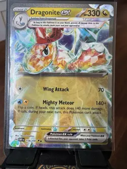 Pokemon EX Tera Holo Card Lot - Dragonite, Hoopa, Skeledirge, Victini, Noivern - Image 1