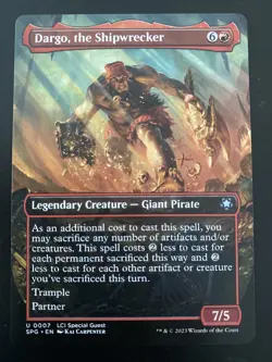 Dargo the Shipwrecker 0007 MTG Lost Caverns of Ixalan LCI Special Guest NM - Image 1
