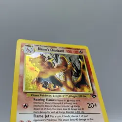 Blaines Charizard Gym Challenge 2/132 Holo Rare Vintage Pokemon TCG WOTC Card - Image 2