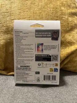 BANDAI English Gundam Card Game Iron Bloom Starter Deck ST05 TCG Factory Sealed - Image 2