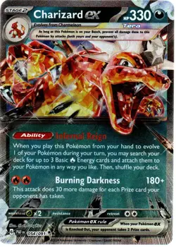 Charizard ex Double Rare Prize Pack Series Cards 125/197 NM - Image 1