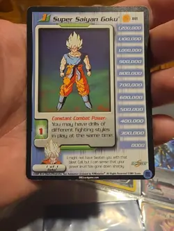 DBZ Ccg Dragon Ball Z Super Saiyan Goku IR1 Toy Promo Card - Image 1