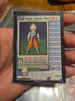 DBZ Ccg Dragon Ball Z Super Saiyan Goku IR1 Toy Promo Card - Image 3