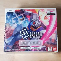 SEALED Gundam Card Game Newtype Rising GD01 Booster Box English - Image 1