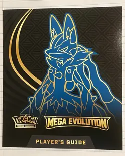 2025 Pokemon Mega Evolutions Elite Trainer Booklet - Players Guide - Image 1