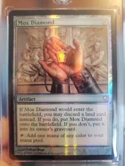 Mox Diamond Foil FTV: Relics NM/M reserved List MTG Magic Legacy Commander - Image 1