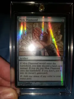 Mox Diamond Foil FTV: Relics NM/M reserved List MTG Magic Legacy Commander - Image 2