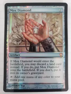Mox Diamond Foil FTV: Relics NM/M reserved List MTG Magic Legacy Commander - Image 5