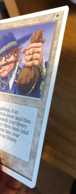 Land Tax MTG 4th Edition Regular Magic The Gathering - Image 3