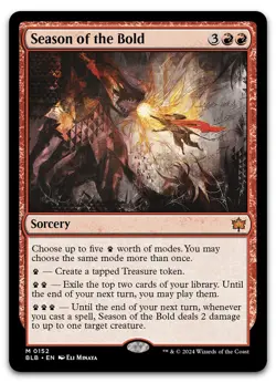 Season of the Bold #152 (NM) Bloomburrow BLB Magic MTG - Image 1