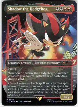 Shadow the Hedgehog (Rainbow Foil) M Secret Lair Drop Series 2086 NM - Image 1