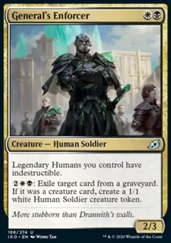 MTG General's Enforcer (188/403) Ikoria Lair of Behemoths LP - Image 1