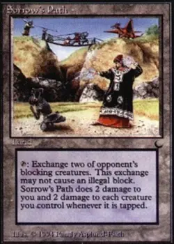 1x Sorrow's Path Moderate Play, English The Dark MTG Magic - Image 1