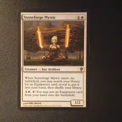 Stoneforge Mystic Worldwake Rare NM MTG Magic the Gathering - Image 1