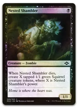 Nested Shambler #95 (Foil) (NM) Modern Horizons 2 MH2 Magic MTG - Image 1