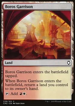 MTG Magic the Gathering Boros Garrison (239/332) Commander Anthology 2018 LP - Image 1