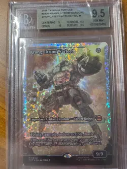 Krang, Utrom Warlord (Showcase) (Fracture Foil) TMNT BGS 9.5 GEM MINT - Image 1
