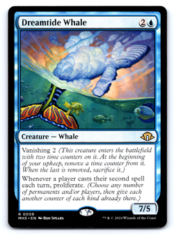 Dreamtide Whale - Modern Horizons 3 - MTG - Image 1