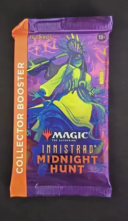 Magic MTG Innistrad Midnight Hunt Collector Booster Pack Factory Sealed - Image 2