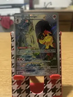 Pokemon Armarouge 203/198 SV01 Scarlet & Violet Illustration Rare Holo English - Image 1