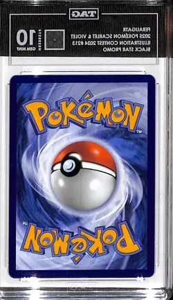 Pokemon Feraligatr Promo 213 Scarlet & Violet Illustration Contest TAG 10 - Image 2