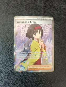 Carte Pokemon Invitation d'Erika 196/165 EV3.5 151 Secrete Alt FR Neuf - Image 1