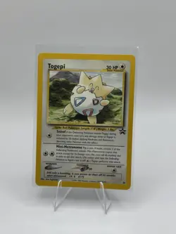 Pokemon Vintage WoTC Black Star Promo Togepi #30 Wizards Of The Coast 2001 - Image 1